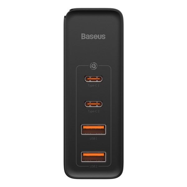 Fast Gan2 Pro USB USB-C QC PD 100W Black Charger