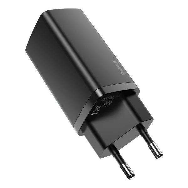 Fast Gan2 Pro USB USB-C QC PD 65W Black Charger