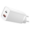 Fast Gan2 Pro USB USB-C QC PD 65W White Charger
