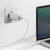 Fast Gan2 Pro USB USB-C QC PD 65W White Charger