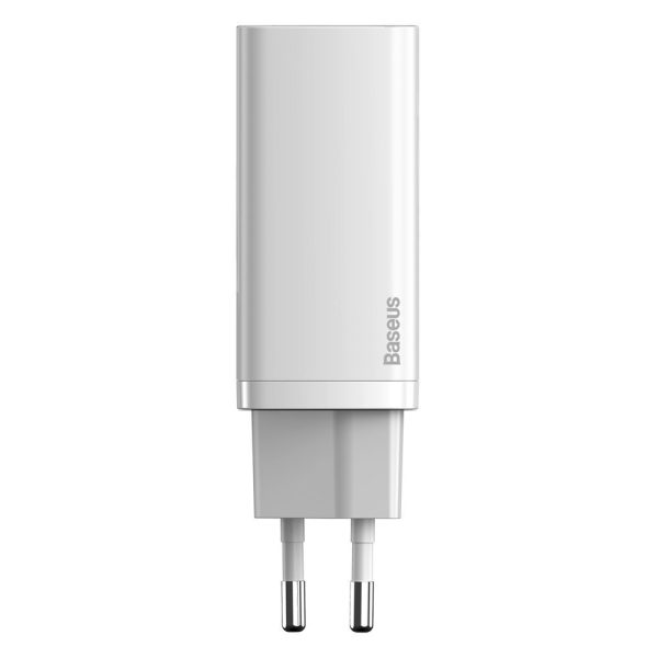 Fast Gan2 Pro USB USB-C QC PD 65W White Charger