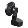 Automašīnu magnētiskā automašīnas turētājs Qi 15W MagSafe lādētājs iPhone Black