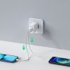 2x USB-C 40W Power Piegādes piegādes tīkla lādētājs
