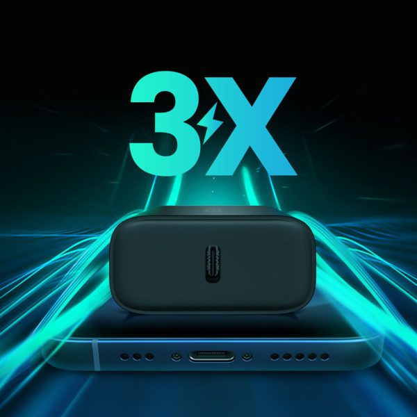 Tīkla lādētājs USB-C 20W barošanas piegādei melnā krāsā