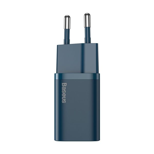 Lielisks Si 1c ātrs USB-C 20W barošanas piegāde Zilais lādētājs