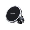 Automašīnu magnētiskā automašīnas turētājs Qi 15W MagSafe lādētājs iPhone Black