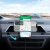 Automašīnu magnētiskā automašīnas turētājs Qi 15W MagSafe lādētājs iPhone Black