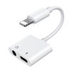 Adaptera adaptera austiņu izplatītājs iphone zibens - zibens 3