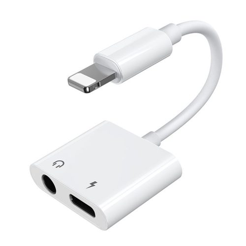 Adaptera adaptera austiņu izplatītājs iphone zibens - zibens 3