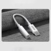 5 mm mini domkrata sieviete - USB -C vīriešu baltais