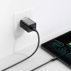 Lielisks Si 1c ātrs USB-C 30W barošanas piegāde Ātrā uzlāde melns lādētājs