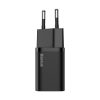 Lielisks Si 1c ātrs USB-C 30W barošanas piegāde Ātrā uzlāde melns lādētājs