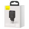 Lielisks Si 1c ātrs USB-C 30W barošanas piegāde Ātrā uzlāde melns lādētājs