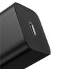 Lielisks Si 1c ātrs USB-C 30W barošanas piegāde Ātrā uzlāde melns lādētājs