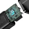 Lielisks Si 1c ātrs USB-C 30W barošanas piegāde Ātrā uzlāde melns lādētājs