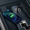 Dalieties kopā 2X USB 2X USB-C 120W PPS QC PD pelēkās automašīnas lādētājs
