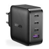 Ātrs PPS 65W USB 3X USB-C QC 3.0 PD SCP FCP AFC lādētājs
