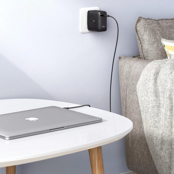 Ātrs PPS 65W USB 3X USB-C QC 3.0 PD SCP FCP AFC lādētājs