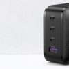 Ātrs PPS 65W USB 3X USB-C QC 3.0 PD SCP FCP AFC lādētājs