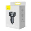 FM raidītājs mp3 atskaņotājs LED automašīnas lādētājs 2x USB Bluetooth Black