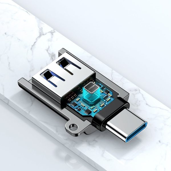 Adapteris USB 3.2 Ģen 1 vīrietis - USB -C sieviešu melns