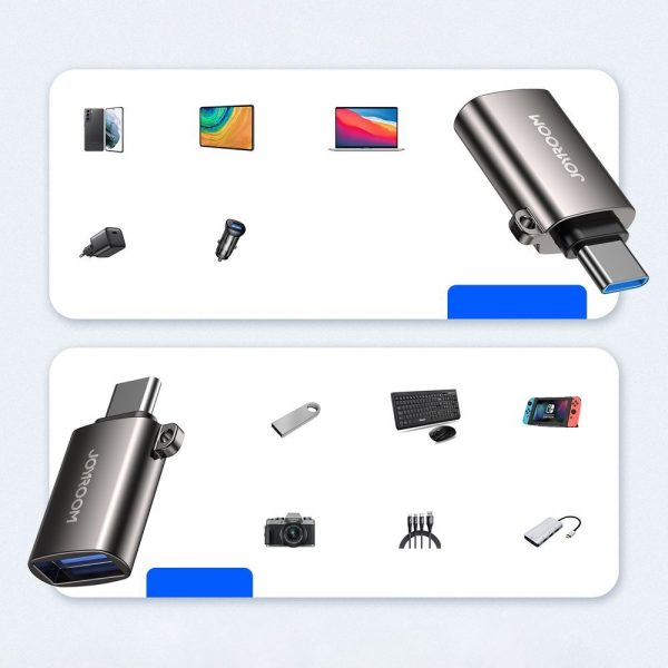 Adapteris USB 3.2 Ģen 1 vīrietis - USB -C sieviešu melns