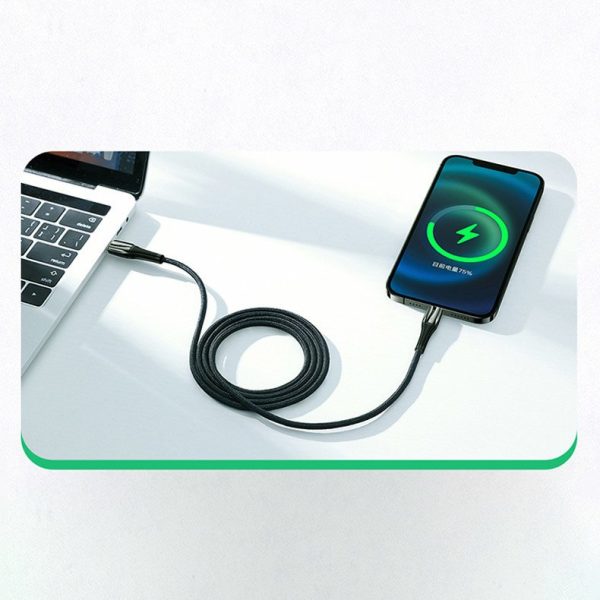 Kabelis Kabelis iPhone USB -C - zibens barošanas piegāde 20W 2,4A 1,2 m sarkanā krāsā