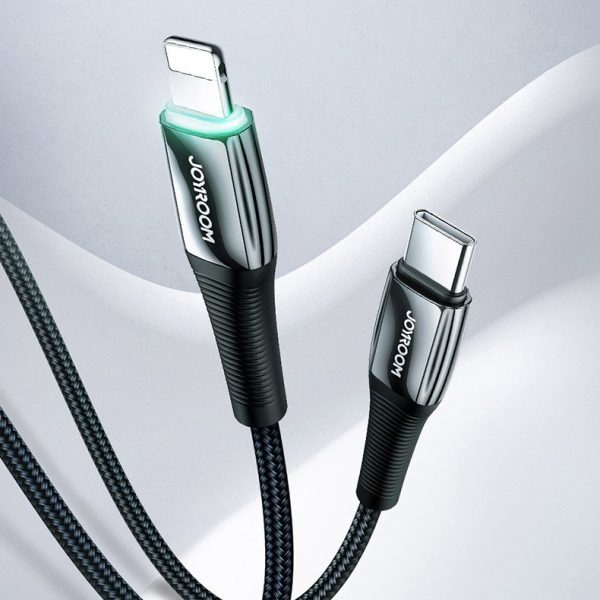 Kabelis Kabelis iPhone USB -C - zibens barošanas piegāde 20W 2,4A 1,2 m sarkanā krāsā