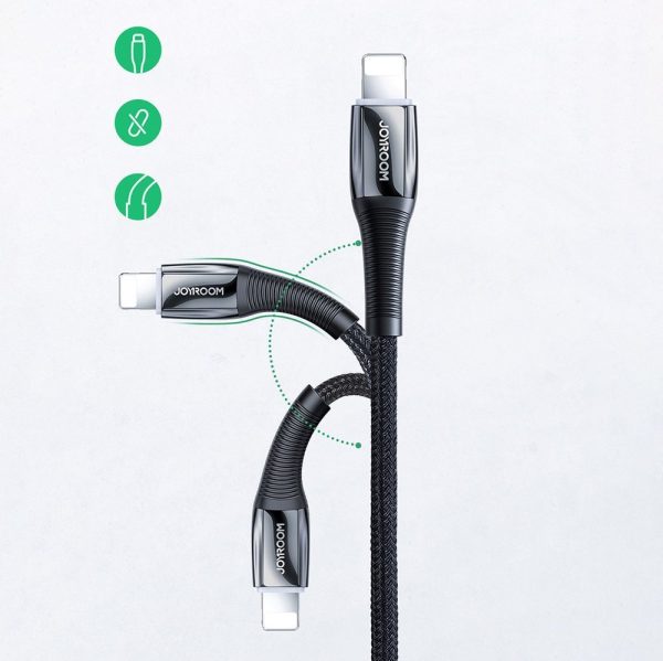 Kabelis Kabelis iPhone USB -C - zibens barošanas piegāde 20W 2,4A 1,2 m sarkanā krāsā