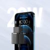 Ātrā tīkla lādētājs USB-C 20W Power Piegāde Ātrā uzlāde 3.0 AFC Black