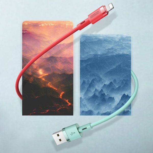 Kabelis Kabelis iPhone USB - zibens 2,4A 1,2 m balts