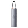 Daudzfunkcionālais centrmezgls USB-C metāla mirdzums 11w1 GREAM