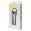 Daudzfunkcionālais centrmezgls USB-C metāla mirdzums 11w1 GREAM