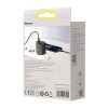 Kompakts ātrs 2x USB-C 30W 3A PD QC melnais lādētājs
