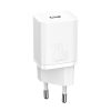 Lielisks SI 1C ātrs tālruņa lādētājs USB-C 20W PD White