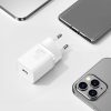 Lielisks SI 1C ātrs tālruņa lādētājs USB-C 20W PD White