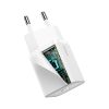 Lielisks SI 1C ātrs tālruņa lādētājs USB-C 20W PD White