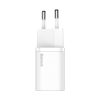 Lielisks SI 1C ātrs tālruņa lādētājs USB-C 20W PD White