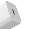 Lielisks SI 1C ātrs tālruņa lādētājs USB-C 20W PD White