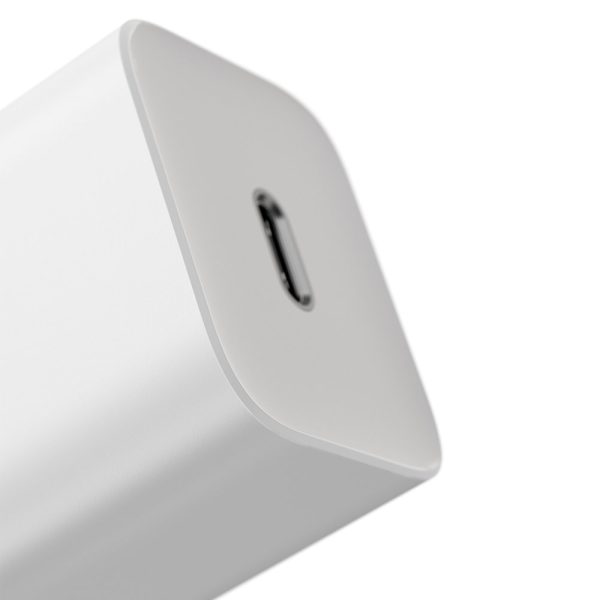 Lielisks SI 1C ātrs tālruņa lādētājs USB-C 20W PD White