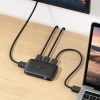 Slēdzis sadalītāja slēdzis HDMI slēdzis - 3x HDMI 4K 30Hz melns