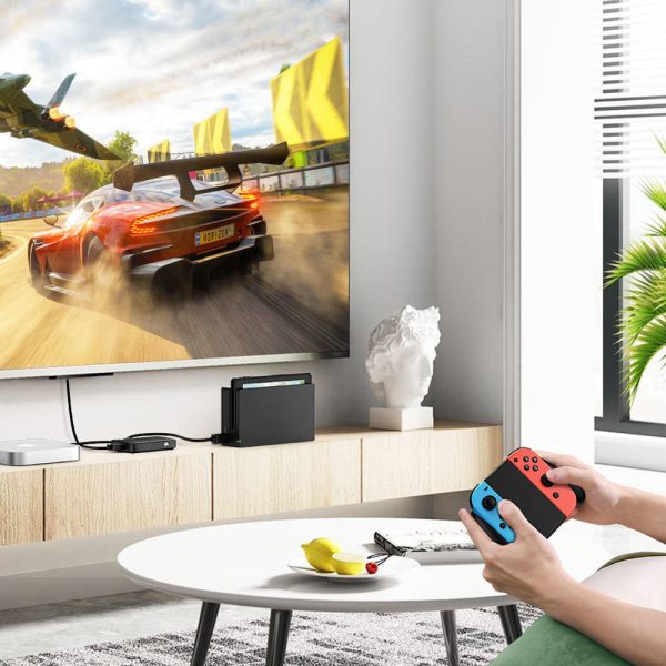 Slēdzis sadalītāja slēdzis HDMI slēdzis - 3x HDMI 4K 30Hz melns