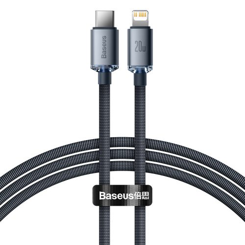 USB kabeļa kabelis - zibens ātrai uzlādēšanai un datu pārsūtīšanai 1