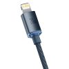 USB kabeļa kabelis - zibens ātrai uzlādēšanai un datu pārsūtīšanai 1,2 m melnā krāsā
