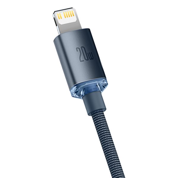 USB kabeļa kabelis - zibens ātrai uzlādēšanai un datu pārsūtīšanai 1,2 m melnā krāsā