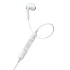 Austiņas uz kabeļa ar USB-C encok C17 balto mikrofonu