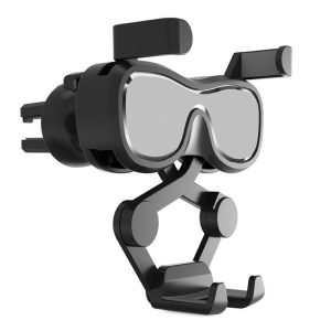 Gravitācijas automašīnas turētājs aerosola spraugai ar sudraba atsvaidzinātāju