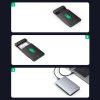 Kabatas korpuss cietajam diskam 2,5 '' SATA 3.0 6Gbps + USB kabelis - USB -C 0,5 m pelēks