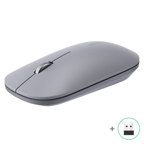 Ērta bezvadu pele USB pelēkajam datoram