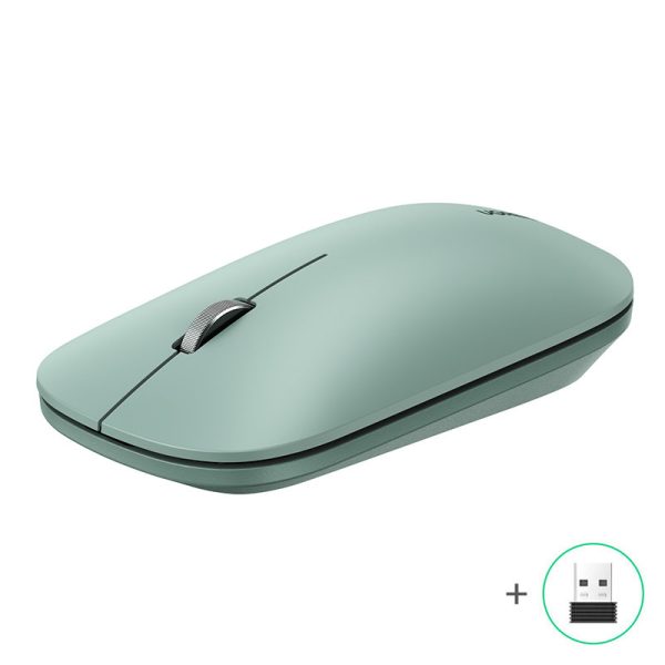 Parocīga bezvadu pele USB zaļajam datoram